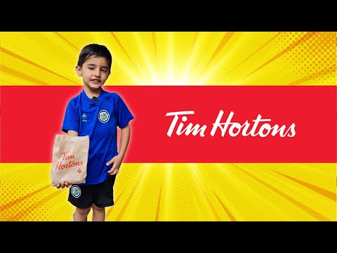 Tim Hortons Special Menu for Kids - Mr Hero Try Timbits and Chocolate Cakes For the First Time Video