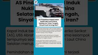 Gerakan Militer! AS Kerahkan Kapal Induk dari Laut China Selatan ke Timur Tengah Hadapi Iran