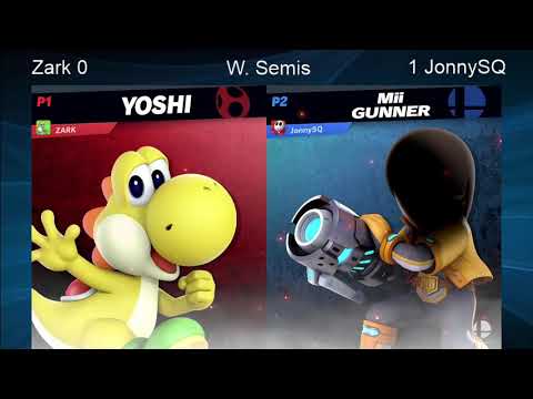 CWA Wifi Weekly 21 - JonnySQ (Mii Gunner) vs Zark (Yoshi) Winners Semifinals