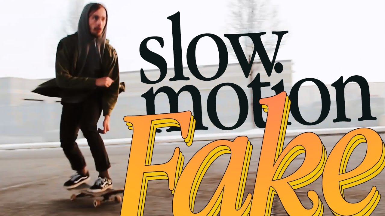 Como criar câmera lenta (FAKE) na edição!!