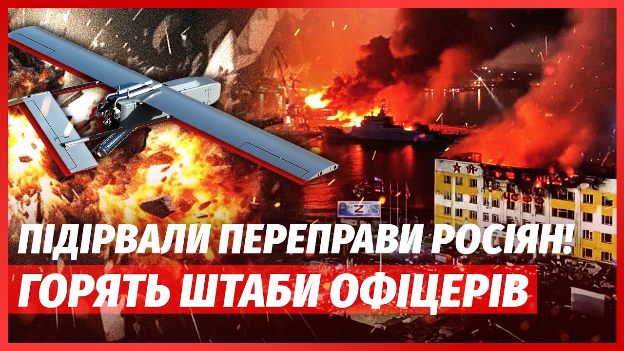 🚀Помста за Київ! ЗСУ ПІДІБРАЛИСЬ ДО КРИМСЬКОГО МОСТУ. Керч горить. Знищили К
