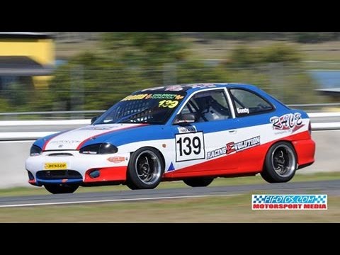 Hyundai Excel cup racing