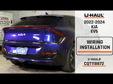 2022-2024 Kia EV6 | U-Haul Trailer Wiring Installation | CQT118872