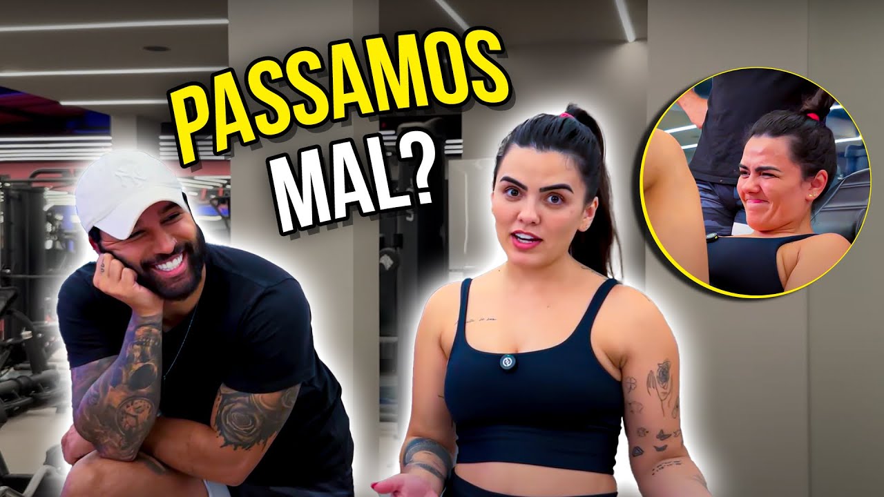 NOSSO TREINO DE CASAL ❤️