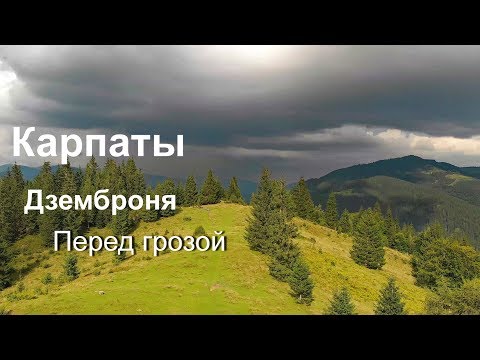 Карпаты  Дземброня.  Перед грозой.