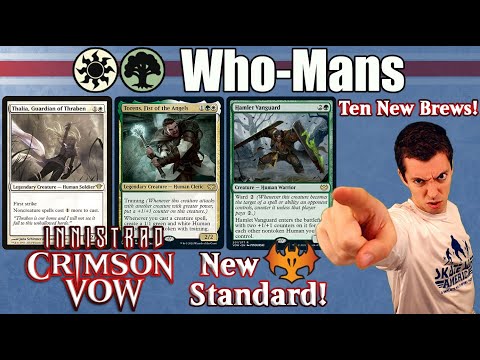 🧛‍♂️ Ten New Brews ⚪🟢 Who-Mans - Not Just Vampires vs. Werewolves! (Innistrad: Crimson Vow Standard)