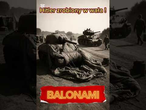 Hitler zrobiony w wała - balonami ! #history #dday #historia #Hitler #Normandia #podcast