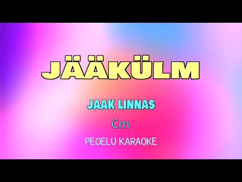 Jääkülm - Jaak Linnas (karaoke)