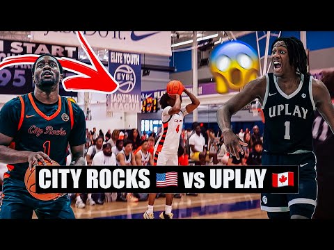 USA vs Canada Showdown 🇺🇸🇨🇦 | City Rocks (NY) vs UPLAY at Memphis EYBL!