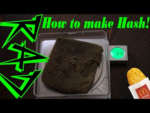 How To Make Hash In The Oven At Home (We Made Almost 20 Grams Of Hash!) | Stoner Tips Video