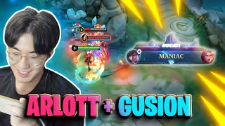 ARLOTT is deadly combo with Gusion | Mobile Legends