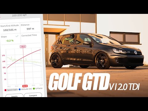 VW GOLF VI GTD - 2.0 TDI | POV test drive