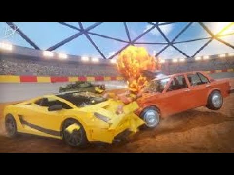 Best Stunts in Car Crushers 2 - Roblox