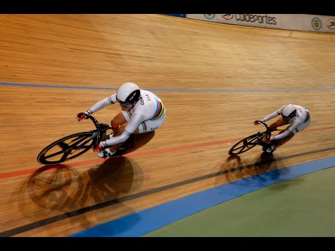 Women's Team Sprint Gold Final - Track Cycling World Cup - Cali, Colombia