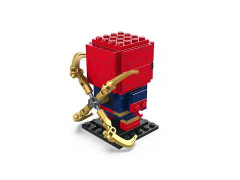 Vidéo LEGO BrickHeadz 40670 : Iron Spider-Man