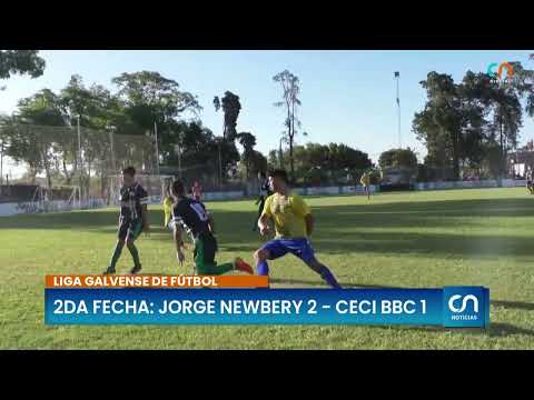 Jorge Newbery 2 vs. Ceci 1 - 2da fecha Liga del fútbol Galvense