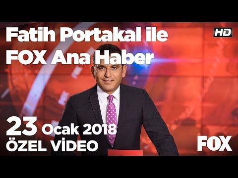 Devletin zirvesi şehit cenazesinde...23 Ocak 2018 Fatih Portakal ile FOX Ana Haber
