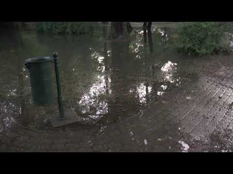 Víz alatt Nagyatád   Széchenyi park