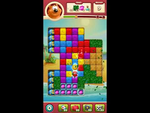 Toon Blast Level 6838 - NO BOOSTERS 🐻🐺🐱 | SKILLGAMING ✔️