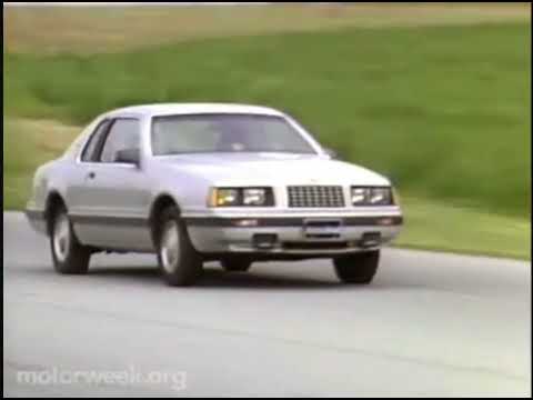 Thumbnail for MW 1983 Ford Thunderbird Turbocoupe And Mercury Cougar XR7 Road Test | Retro Review by Mercury Cougar, Ford Thunderbird