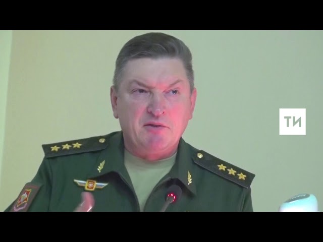 Выступление командующего ЦВО