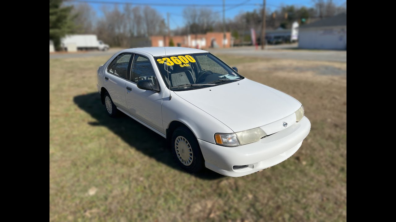 1999 Nissan Sentra XE White w/ 84k Original Miles!!! Walk ...
