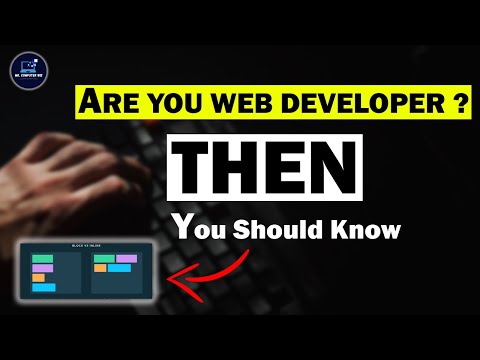 Html Tutorial Inline And Block Elements Web Development Tutorials Mr Computerwiz