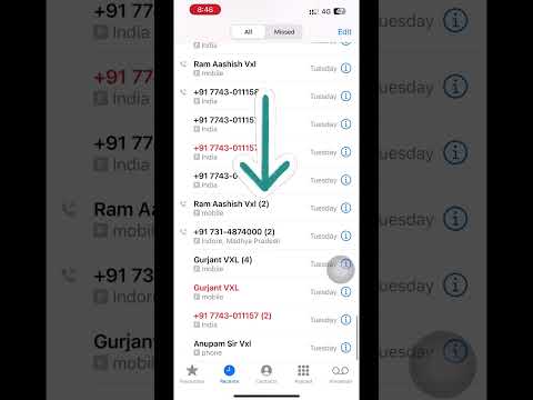See Old Call History On iPhone 13 #short #shorts #viral #apple #ios