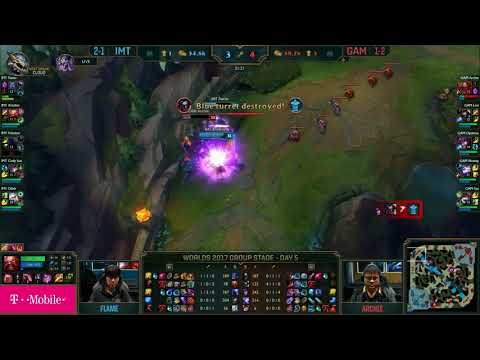 Worlds 2017 Championship - IMT Vs. GAM - Archie the Urgot GOD!
