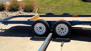 How To Weigh Heavy Things Without A Huge Scale, Like Weigh A Trailer In This Example