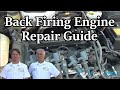 HOW TO FIX AN ENGINE BACKFIRE IN 15 MINUTES!