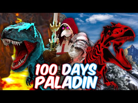 I Spent 100 Days as a Paladin in ARK Gaia... Here's What Happened