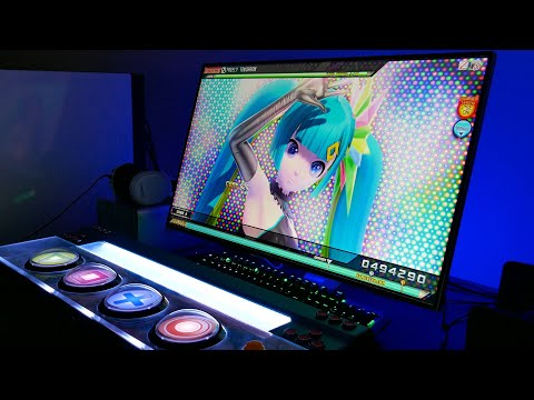 Hatsune Miku - Project Diva Arcade FT  - (PC 4K) - "Freely Tomorrow" (Extreme)