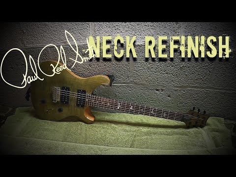 I Refinished My PRS CUSTOM 24 SE Neck!!!