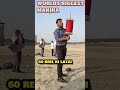 WORLDS BIGGEST MANJHA Bashir Beg 60 REEL Latai Kiteflying Shorts Trending Kiteculture
