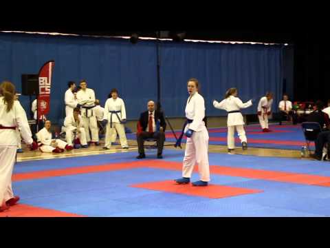 BUCS 2015 - Kumite - Female Novice -63kg - FINAL- Amy and Morgan