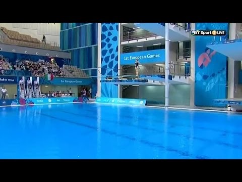 Baku 2015: Katherine Torrance 3m Springboard Gold Medal- IDving