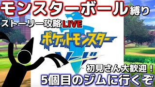 【ポケモン剣】第6回モンスターボールのみで一期一会の旅【ストーリー攻略】