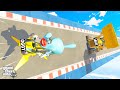 Oggy Trolling Jack And Pinka In FACE TO FACE With Super Bike Racing Challenge Motorcycle GTA5