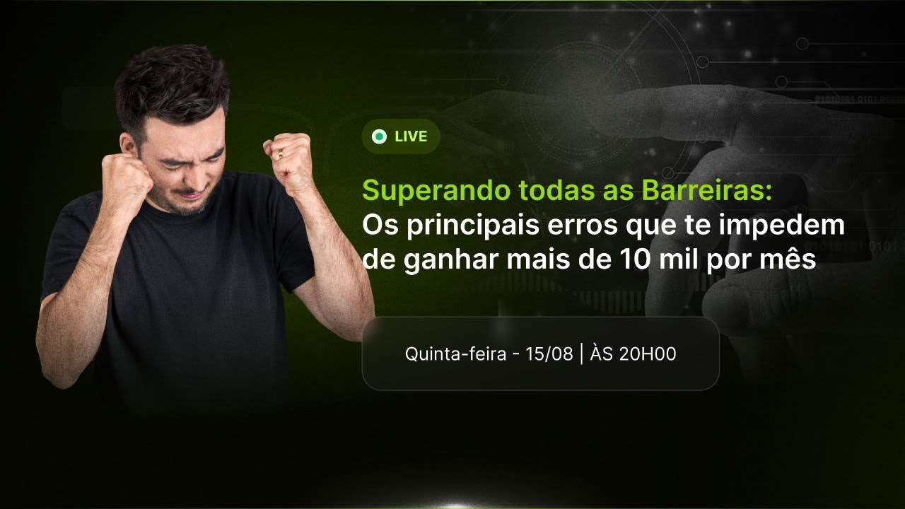 Superando todas as Barreiras: Os principais erros que te impedem de ganhar mais de 10 mil por mês