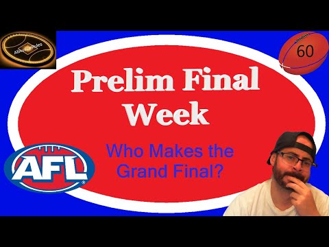 60. AFL 2024 Finals week 3 - Who makes it to the Grand Final 2024