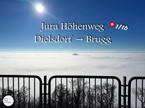 Jura Höhenweg: Dielsdorf → Brugg (1/16)