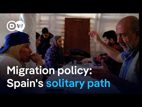 How Spain defies Europe's ever stricter migration policies | DW News
