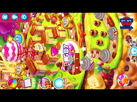Cookie Jam gameplay  687~688