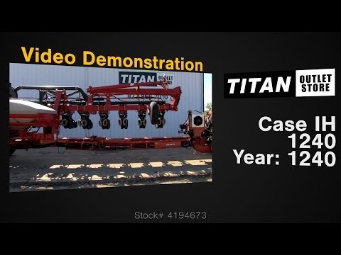 2009 Case IH 1240,16R30, Vac Meter, Markers, Hyd Drive...