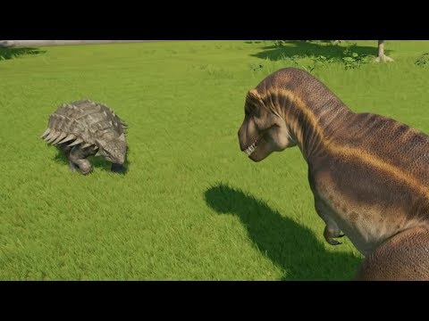 Ankylosaurus Destroys The New BIG 6 Acrocanthosaurus, T-Rex, Spinosaurus, I-Rex, Giga, Carcharodonto