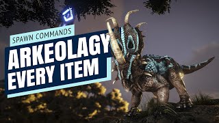 ARKaeology Event - Spawn commands |ALL NEW SKINS, MASKS & TEK REX |Xbox, PS4, PC