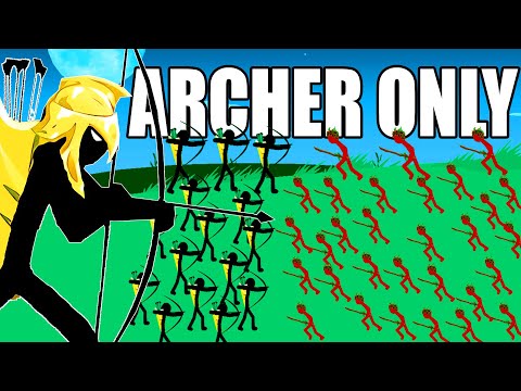 Can you beat Stick War Legacy with ARCHERS ONLY?