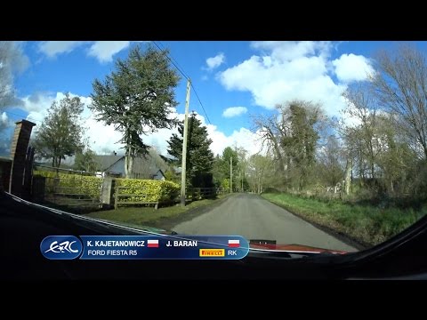 FIA ERC - Circuit of Ireland Rally - Onboard  Kajetan Kajetanowicz SS 14