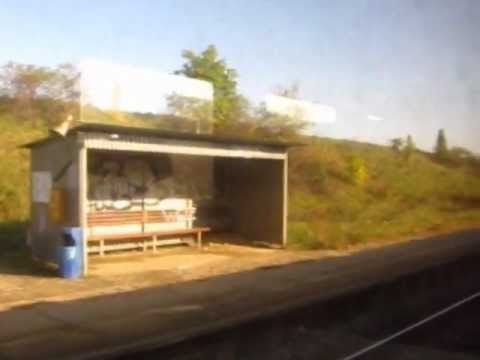 Střelice dolní - mimořádné zastavení Os 4807 a jízda "3 km" do zast. Troubsko (17. 10. 2012)